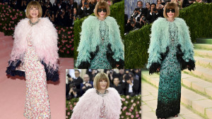 Anna Wintour: Με το ίδιο σχεδόν ρούχο του 2019 στο Met Gala 2026 (σε άλλο χρώμα)
