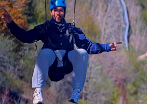 Χρήστος Μάστορας: Zipline στους Καταρράκτες του Νιαγάρα, διπλό ουράνιο τόξο και...κρίση μέσης ηλικίας