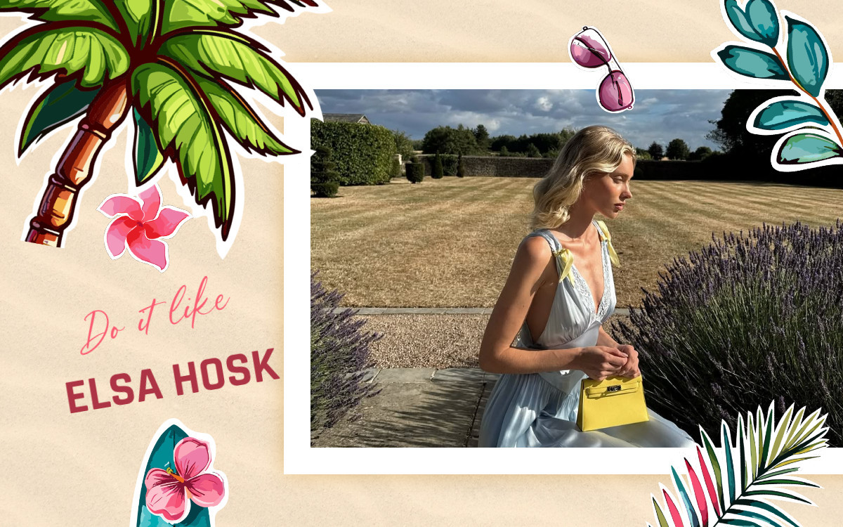 H Elsa Hosk έχει την πιο cool συλλογή από καλοκαιρινές τσάντες! Μήπως να τη μιμηθείς;