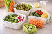 4+1 τρόποι να διατηρείς τα λαχανικά φρέσκα και τραγανά