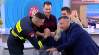 Το bra de fer του Λιάγκα με τον πυροσβέστη -με 4 χέρια- ο τραυματισμός κι ο πάγος