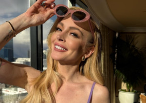 Το French Mani της Lindsay Lohan πάει με όλα και είναι η τέλεια επιλογή για την άνοιξη