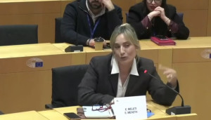 Ελεονώρα Μελέτη: Με λυγμούς στο Ευρωκοινοβούλιο - «Είμαι εδώ ως γυναίκα που έχει υπάρξει θύμα κακοποίησης στη σχέση της»