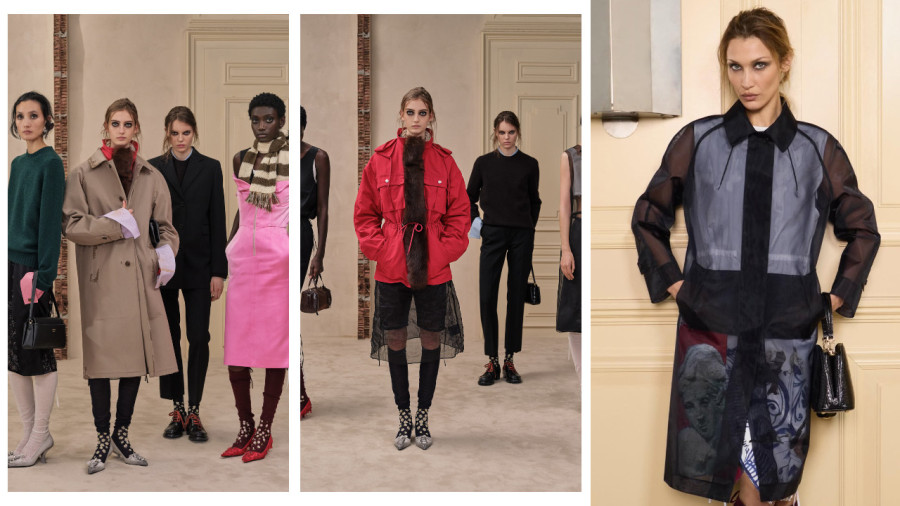 To fashion show της Prada για το Φθινόπωρο του 2026 ήταν η αποθέωση του layering και της «ατέλειας» κόντρα στην ΑΙ