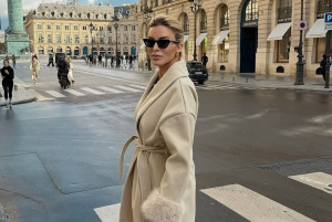 Κατερίνα Καινούργιου: Λάνσαρε την πιο... ζεστή τάση αυτού του χειμώνα στα παλτό