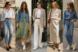4+1 εύκολα outfits για την άνοιξη που θα φοράς ξανά και ξανά