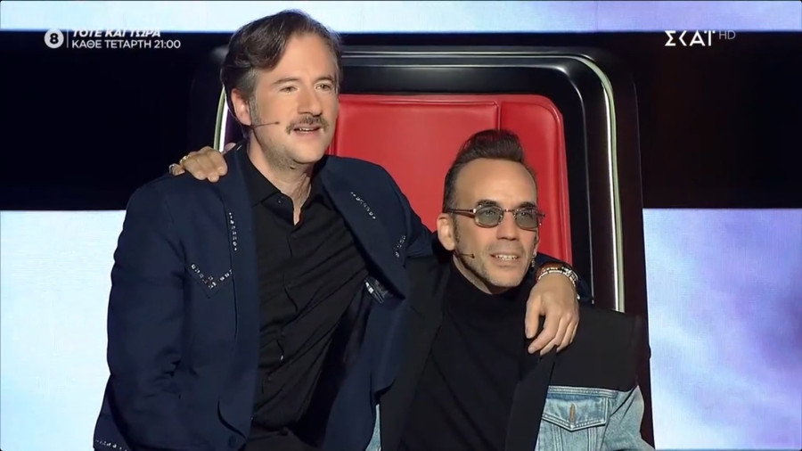 The Voice: Βούρκωσαν Μαραβέγιας και Μουζουράκης ακούγοντας Σαββόπουλο - Τι το ιδιαίτερο έκρυβε για εκείνους το τραγούδι που ακούστηκε;