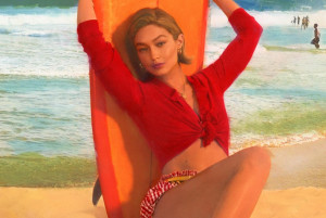 Το ρετρό μπικίνι της Gigi Hadid αποδεικνύει ότι τα vintage looks είναι ακόμα hot