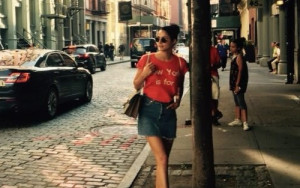 Ηλιάνα Παπαγεωργίου: Επικό throwback 10 χρόνια πριν όταν ακόμα ζούσε και δούλευε στη Νέα Υόρκη (κι ο Γιάννης της ήταν Ελλάδα)