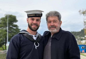 Άγγελος Λάτσιος: Οι νέες φωτογραφίες που ανέβασε από το Nαυτικό γεμάτος περηφάνια