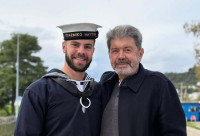 Άγγελος Λάτσιος: Οι νέες φωτογραφίες που ανέβασε από το Nαυτικό γεμάτος περηφάνια