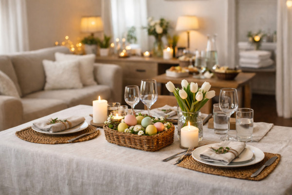 Πασχαλινό τραπέζι: Οι κινήσεις που θα κάνουν το σπίτι σου να ξεχωρίσει