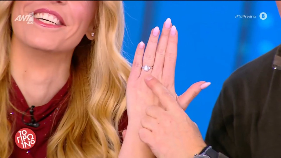 Και αρραβωνιάσματα και ΑΙ... πτώσεις στο Πρωινό: Το μονόπετρο της συνεργάτιδας του Γιώργου Λιάγκα και η φάρσα του