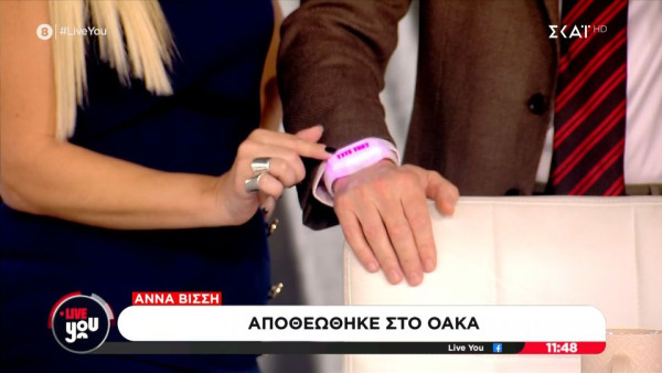 Live You: Το δώρο της Αναστασοπούλου στον Πορτοσάλτε από τη συναυλία της Βίσση που δεν κατάφερε να πάει