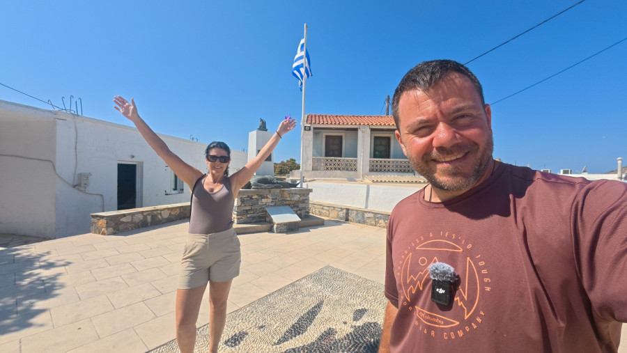 Happy Traveller στο πανέμορφο Αγαθονήσι