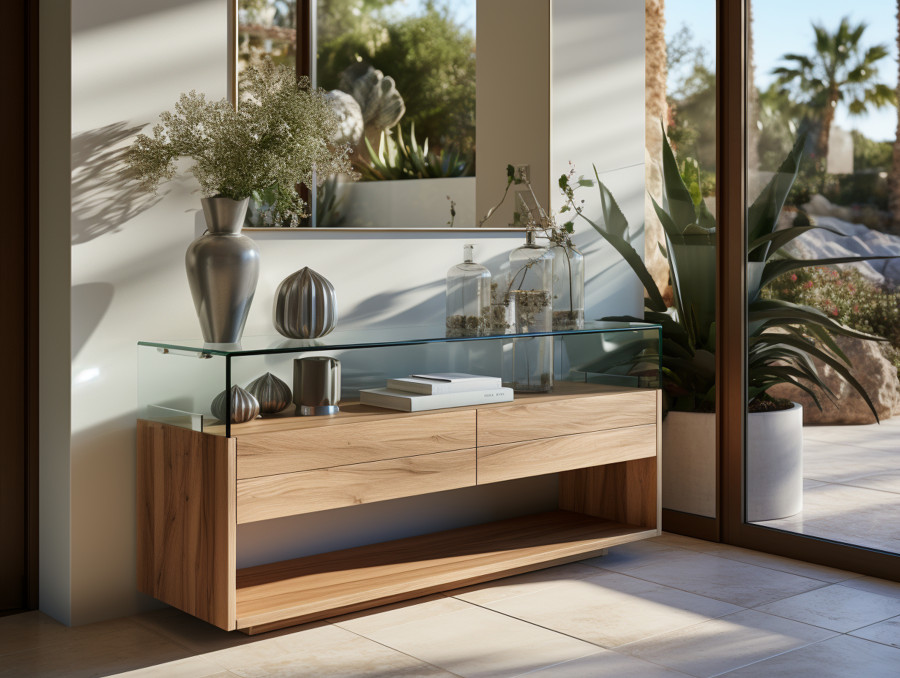 DIY διακόσμηση: Το ράφι με καθρέφτες που δημιουργεί την ψευδαίσθηση μεγαλύτερου χώρου