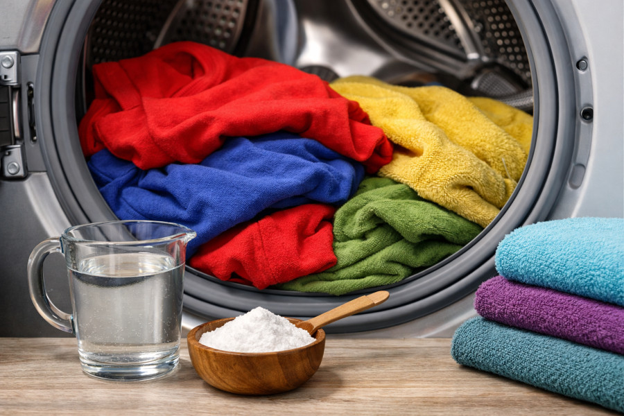 Το μυστικό για να μην ξεθωριάζουν τα ρούχα στο πλύσιμο
