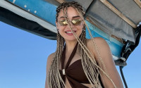 Αποστολία Ζώη: Έβγαλε μόνη της τα box braids. Πόσες ώρες ξέπλεκε μαλλιά;