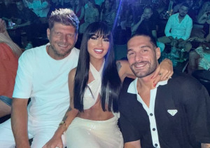Big Brother reunion: Χρήστος Ντεντόπουλος, Nancy Tawby και Γιώργος Αντωνιάδης στον Οικονομόπουλο